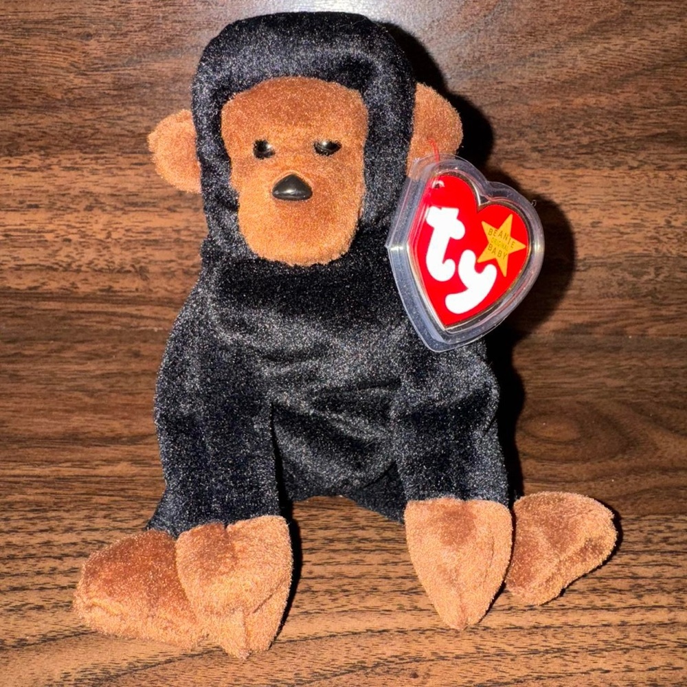 Ty Congo Beanie Baby Plush Monkey - 1996